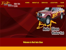 Tablet Screenshot of mybestautoglass.com